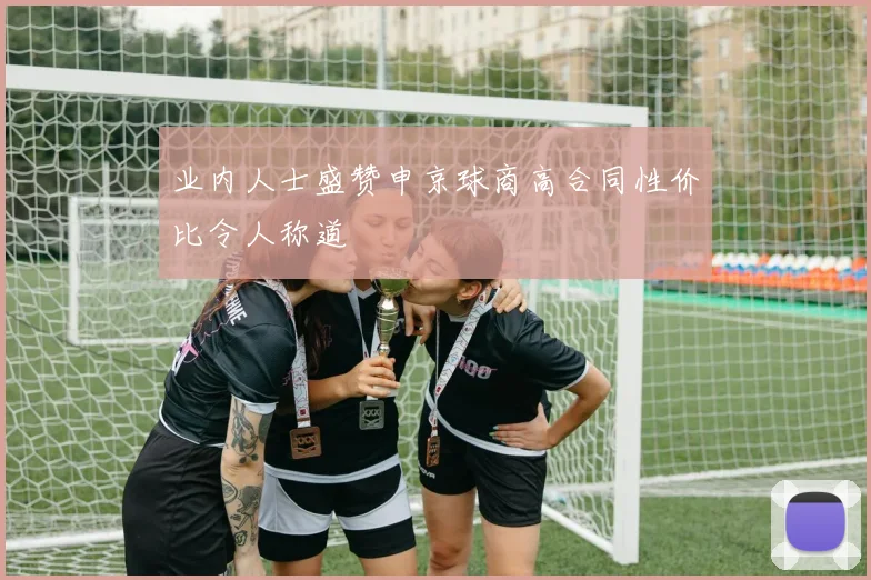 业内人士盛赞申京球商高合同性价比令人称道